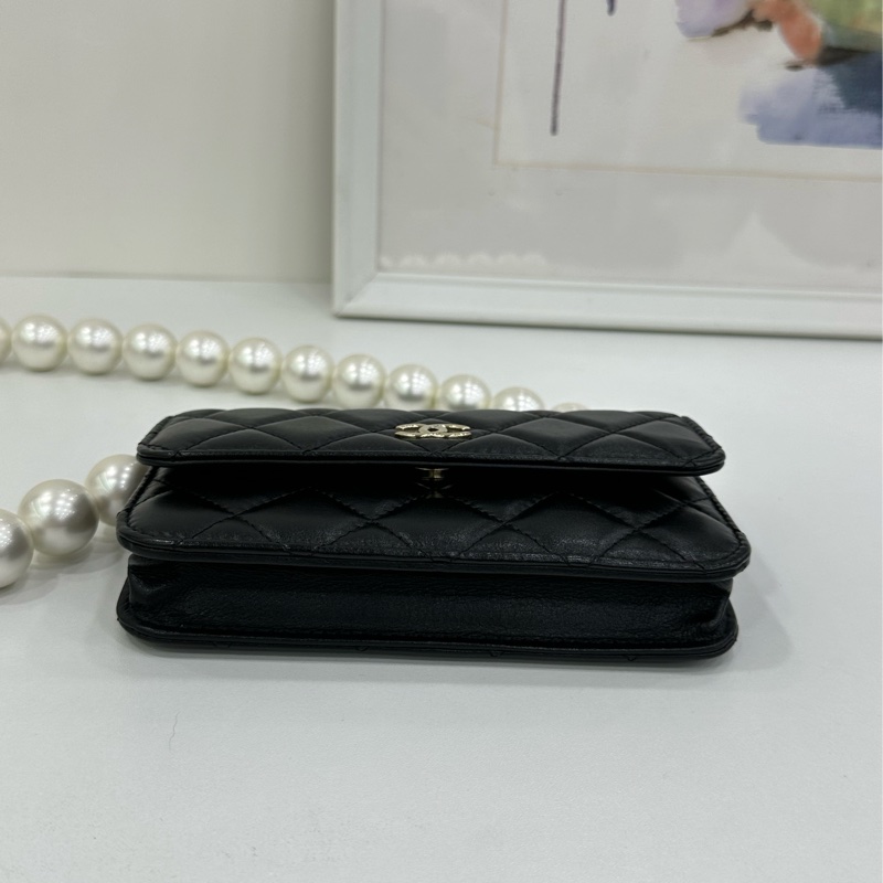 Chanel 香奈兒 大珍珠鏈 mini woc 31開-5