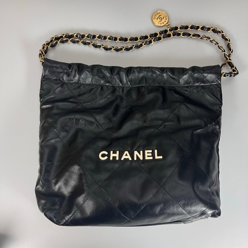 CHANEL 22包黑白字配色 AS3261/晶片款-1