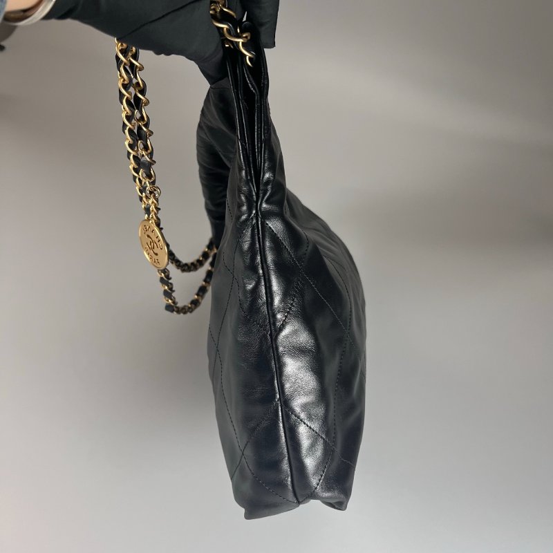 CHANEL 22包黑白字配色 AS3261/晶片款-3