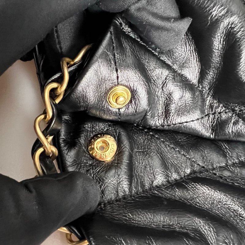 CHANEL 22包黑白字配色 AS3261/晶片款-8