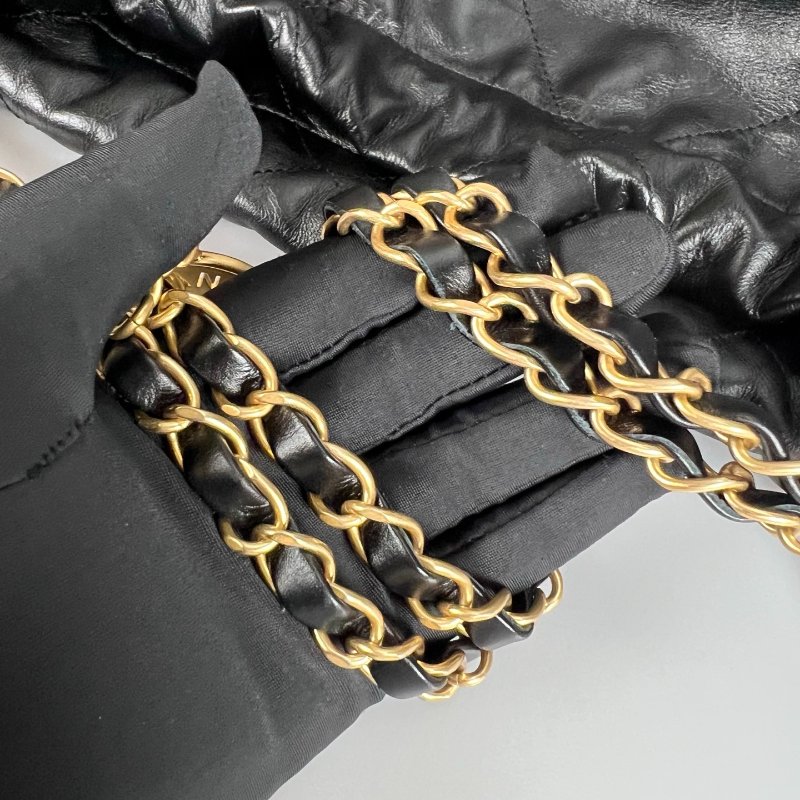 CHANEL 22包黑白字配色 AS3261/晶片款-15