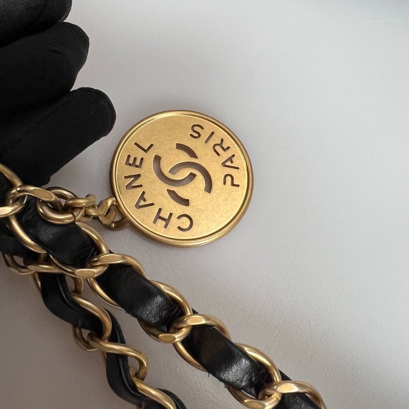 CHANEL 22包黑白字配色 AS3261/晶片款-16