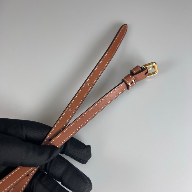 CELINE DUO標誌印花及牛皮革飾帶錢包-10