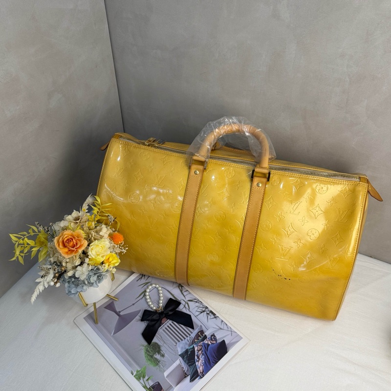 Louis Vuitton路易威登Vernis Mercer Keepall 旅行包 停產系列 vintage-1