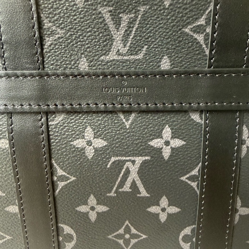 99新LouisVuitton路易威登 trunk黑花盒子郵差包 芯片款-4