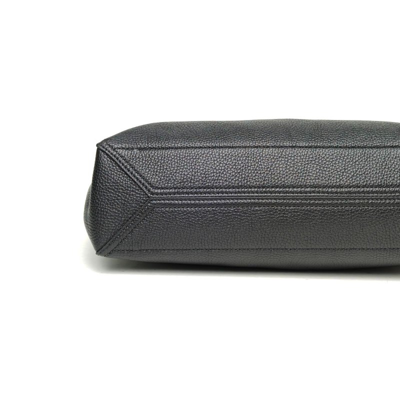 GUCCI 黑色牛皮金扣guccimarmontGG托特包購物袋肩背包-4