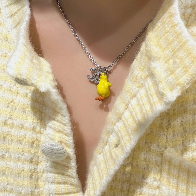 Chanel香奈兒26S限定小雞項鍊-3
