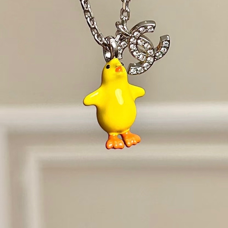 Chanel香奈兒26S限定小雞項鍊-4