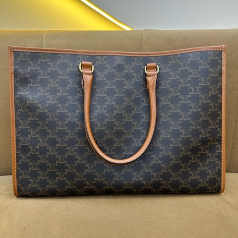 賽琳/Celine 老花橫版托特 21年編碼 尺寸43 x 30 x 10釐米)