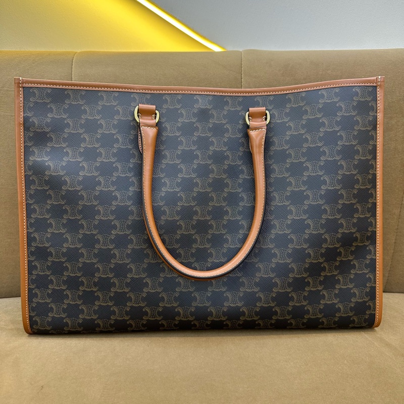 賽琳/Celine 老花橫版托特 21年編碼 尺寸43 x 30 x 10釐米)-0