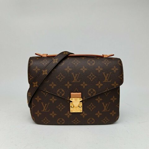 LOUIS VUITTON MetisPochette郵差包老花PVC金扣2020肩背包