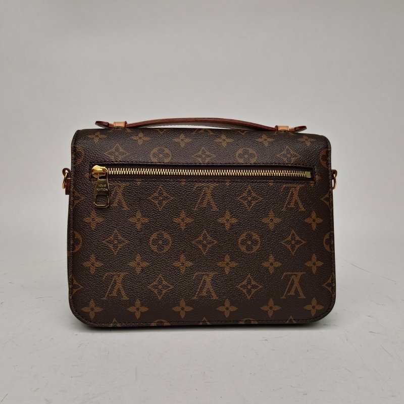 LOUIS VUITTON MetisPochette郵差包老花PVC金扣2020肩背包-2