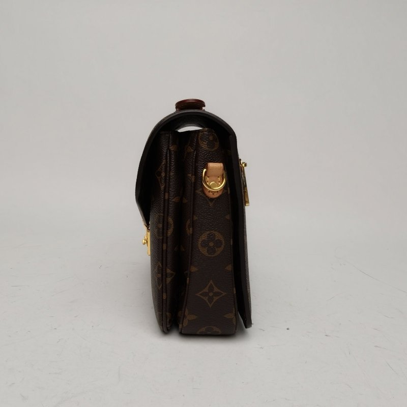 LOUIS VUITTON MetisPochette郵差包老花PVC金扣2020肩背包-3