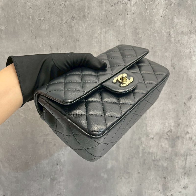 Chanel CF20 黑金 晶片款-9