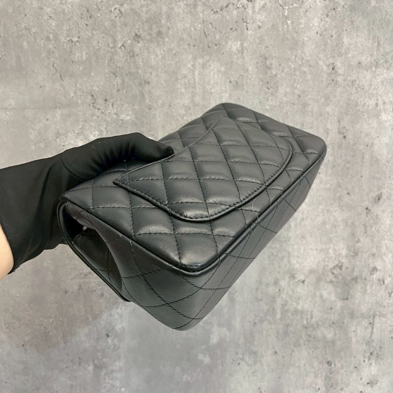 Chanel CF20 黑金 晶片款-11