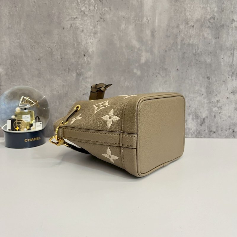 LV Nano Noe 水桶包 斑鳩灰 晶片款-4