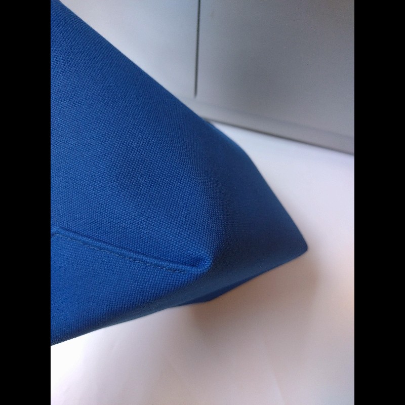 Hermes 黑把藍布身托特包 steeple 25-10