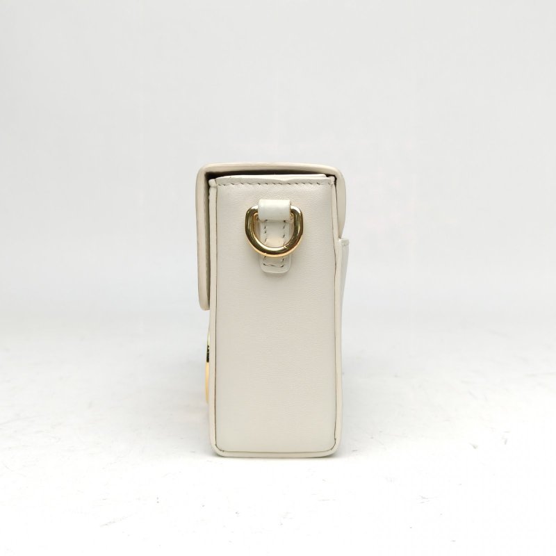 DIOR 30Montaigne蒙田Box白色牛皮金扣2020肩背包-1