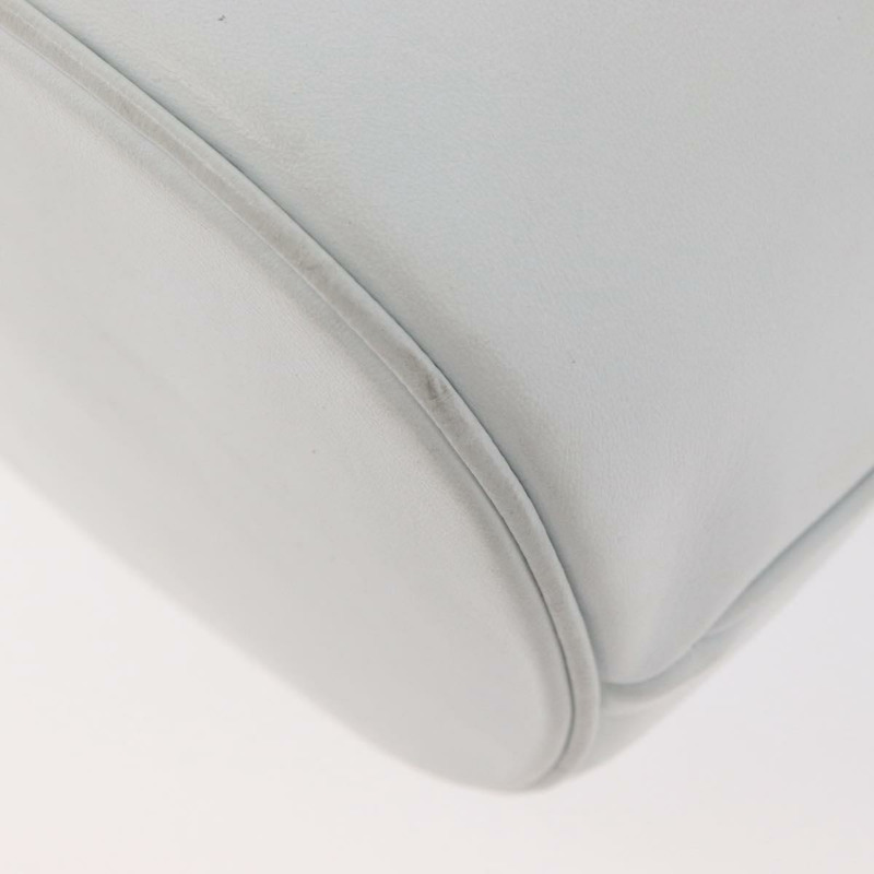 【日本直送】香奈兒 COCO 標誌單背包，白色皮革，金色雙C標誌，正品 gh2005A-16