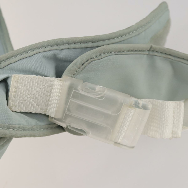 【日本直送】香奈兒 Chanel 運動肩背包 尼龍 淺藍色 銀色 CC 標誌 Auth YKZ358A-8