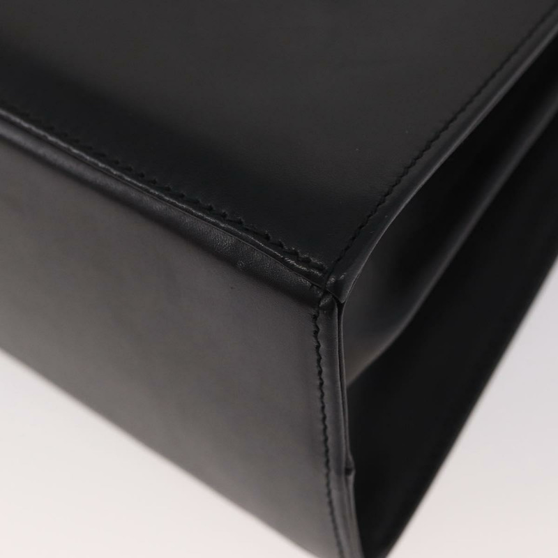 【日本直送】Salvatore Ferragamo Gancini 手提包 皮革 兩用 黑色 金色 正品 YKZ202A-18