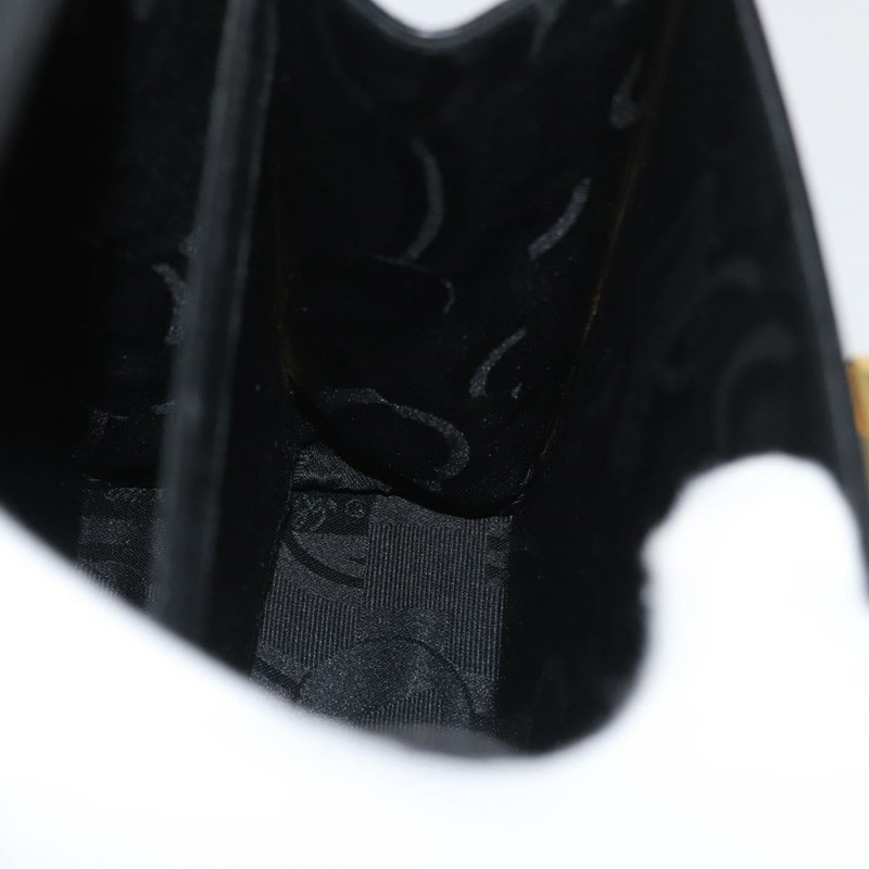 【日本直送】Salvatore Ferragamo Gancini 手提包 皮革 兩用 黑色 金色 正品 YKZ202A-24