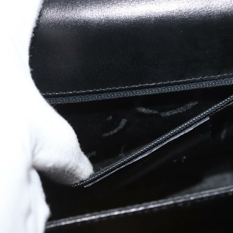 【日本直送】Salvatore Ferragamo Gancini 手提包 皮革 兩用 黑色 金色 正品 YKZ202A-27