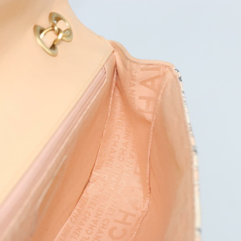 【日本直送】香奈兒 Choco Bar 鏈條肩背包 緞麵粉金色金色 X 正品 ARZ748SAV-19