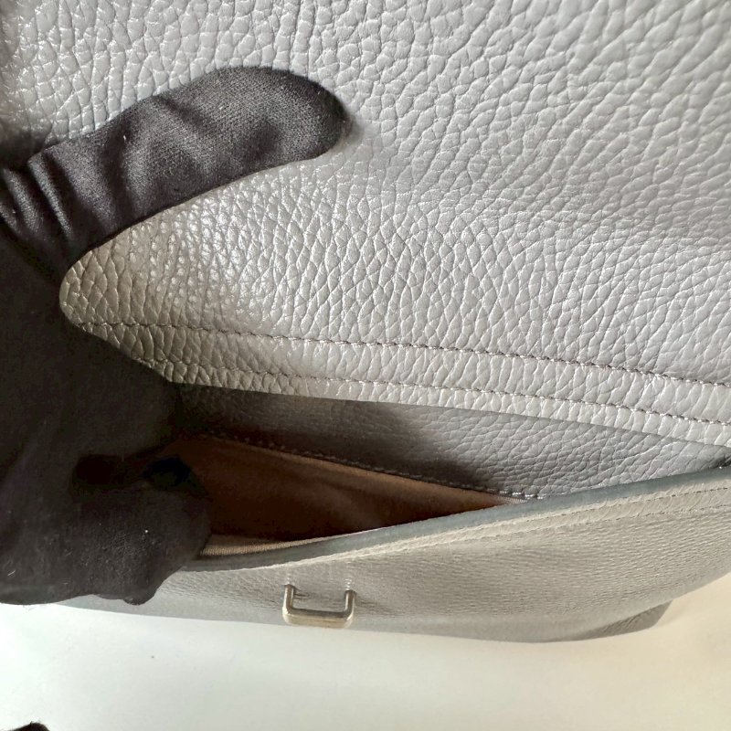 TOD'S JOY系列 灰色 粒面 小牛皮 大型 購物包 托特包-5