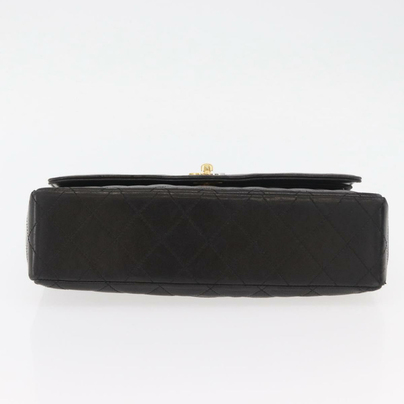 【日本直送】香奈兒 (CHANEL) Matelasse 羊皮手袋，巴黎限量版，黑色 CC 標誌，貨號 167175SM-4