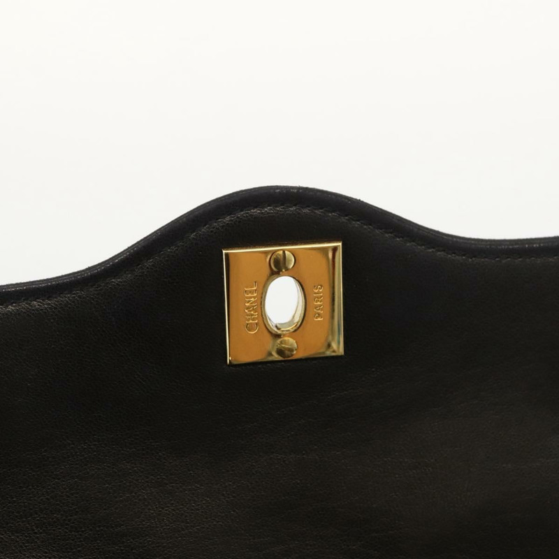 【日本直送】香奈兒 (CHANEL) Matelasse 羊皮手袋，巴黎限量版，黑色 CC 標誌，貨號 167175SM-22