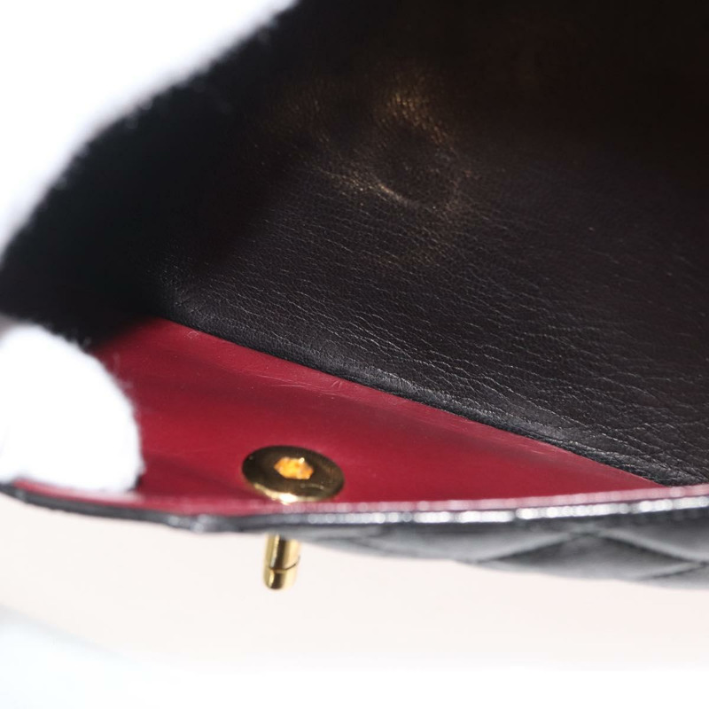 【日本直送】香奈兒 (CHANEL) Matelasse 羊皮手袋，巴黎限量版，黑色 CC 標誌，貨號 167175SM-33