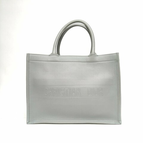 DIOR BookTote中號36藍色牛皮2020肩背包