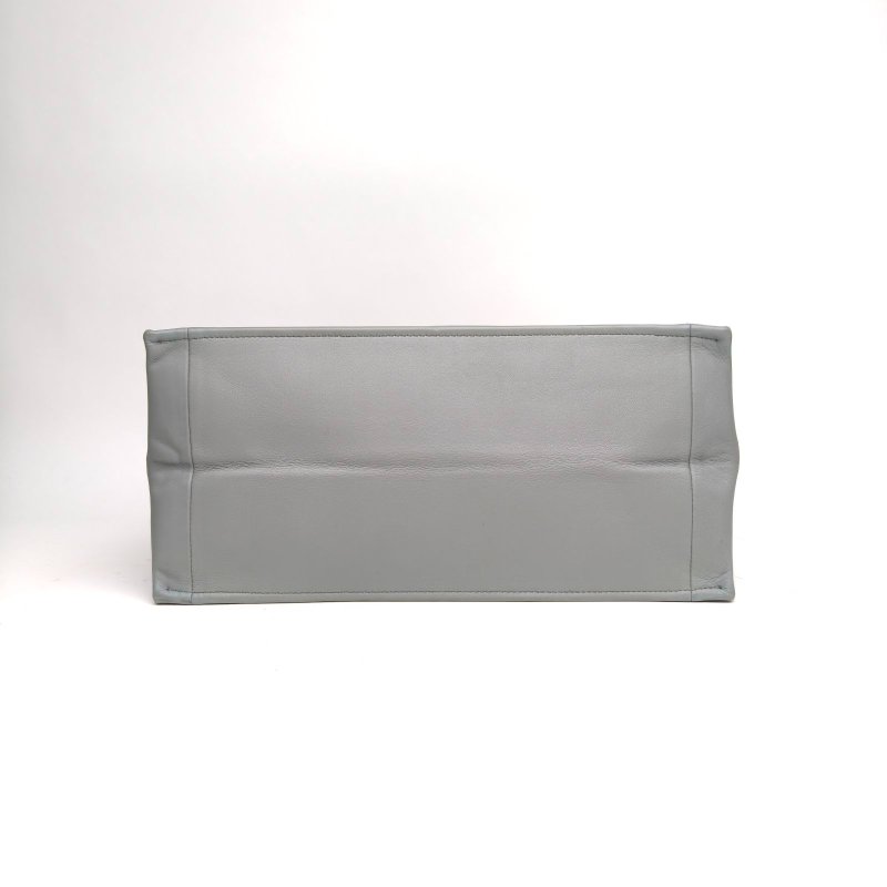 DIOR BookTote中號36藍色牛皮2020肩背包-4