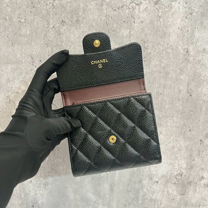 Chanel 三摺短夾-6