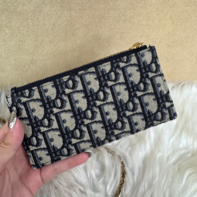 Dior Saddle 老花緹花布二合一WOC-10