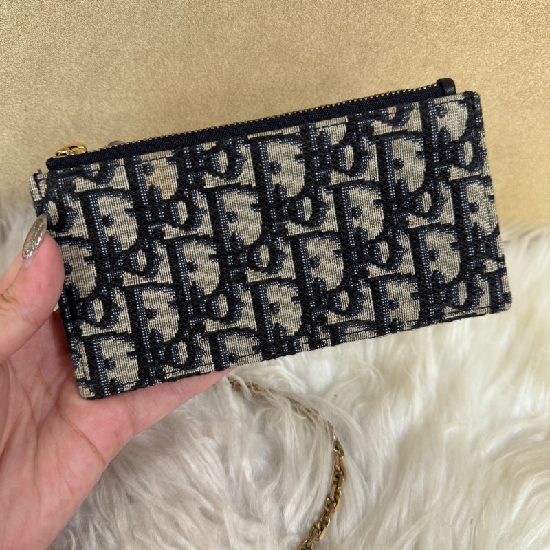 Dior Saddle 老花緹花布二合一WOC-11