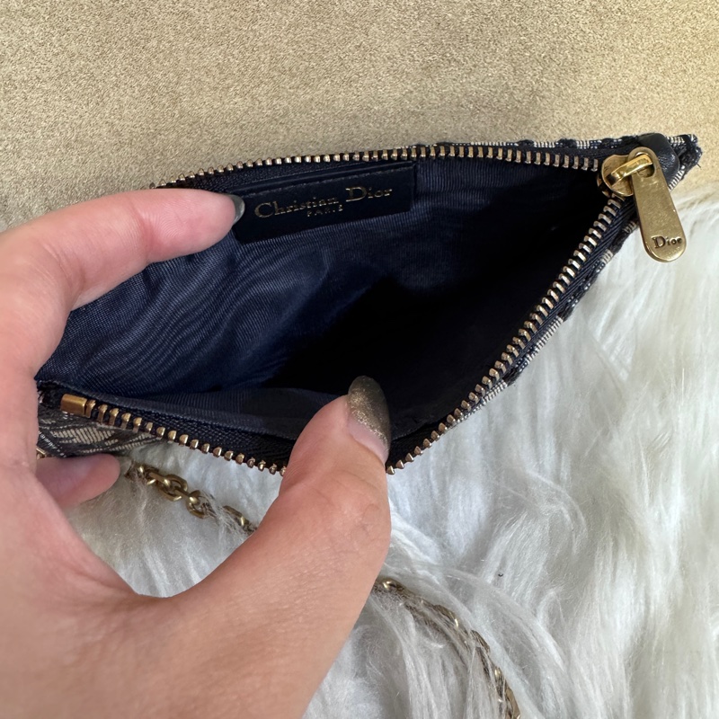 Dior Saddle 老花緹花布二合一WOC-16