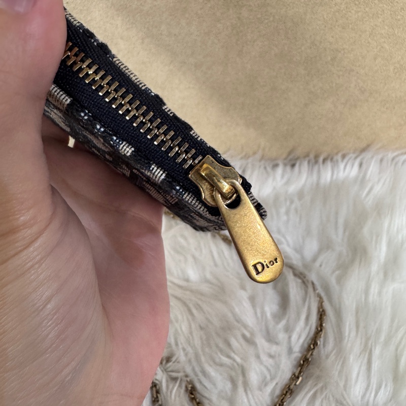 Dior Saddle 老花緹花布二合一WOC-17