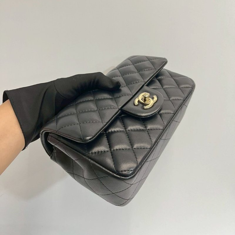 Chanel CF20 黑金 晶片款-9