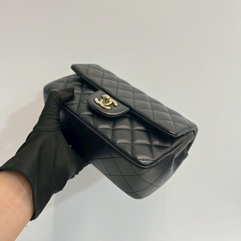 Chanel CF20 黑金 晶片款-10