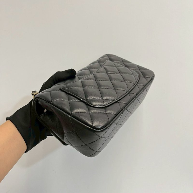 Chanel CF20 黑金 晶片款-11