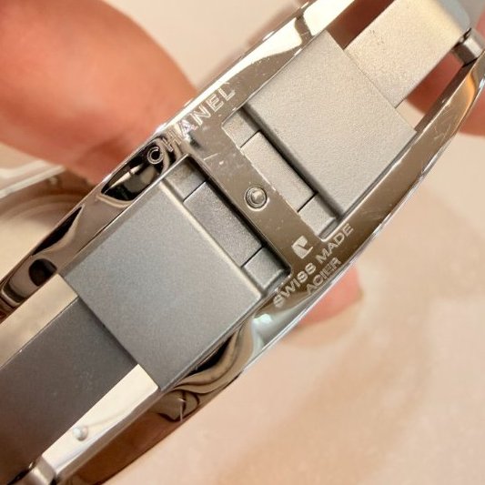 CHANEL - 白色J12陶瓷雙鑽圈機械手錶╻38mm-16