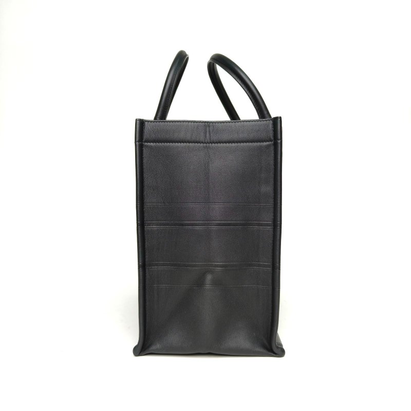 DIOR BookTote中號36黑色牛皮無2023肩背包-1