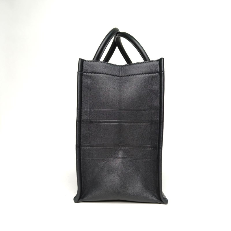 DIOR BookTote中號36黑色牛皮無2023肩背包-3