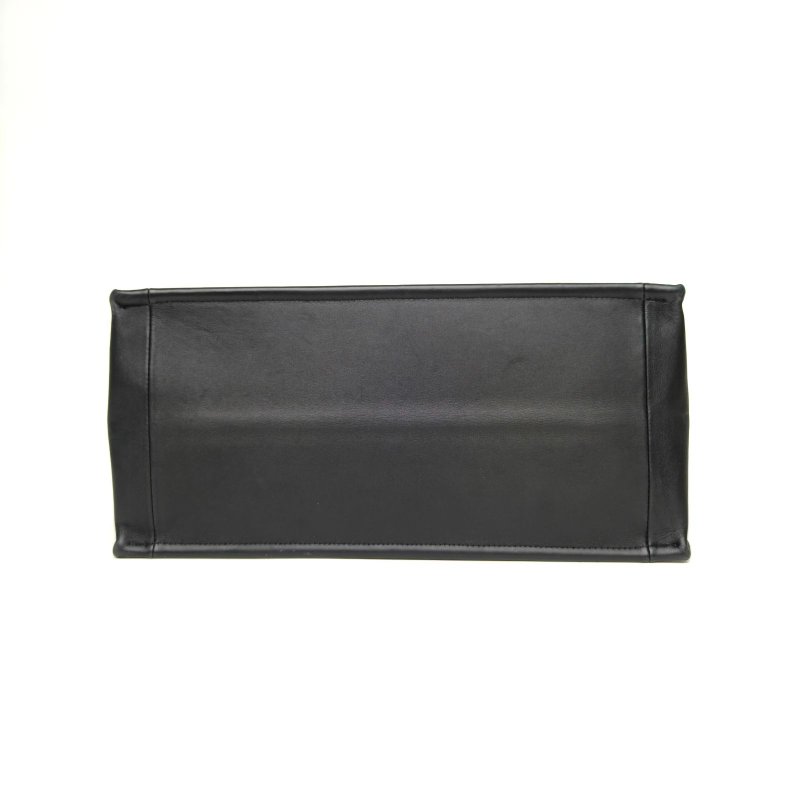 DIOR BookTote中號36黑色牛皮無2023肩背包-4