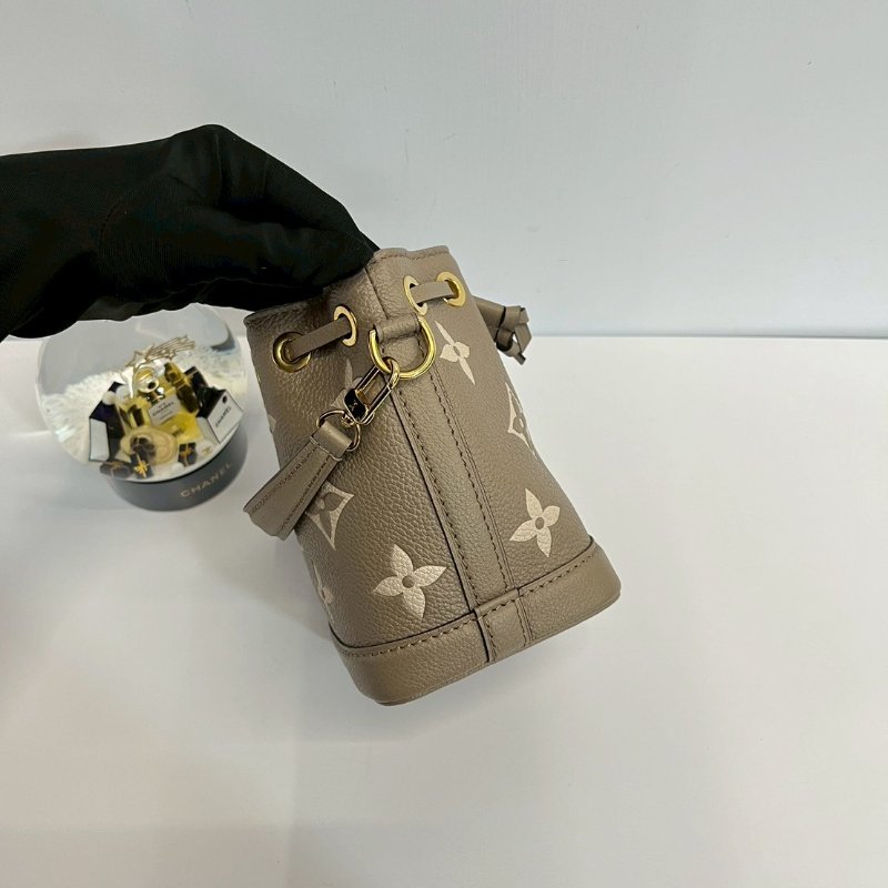 LV Nano noe 水桶包 斑鳩灰 晶片款-2