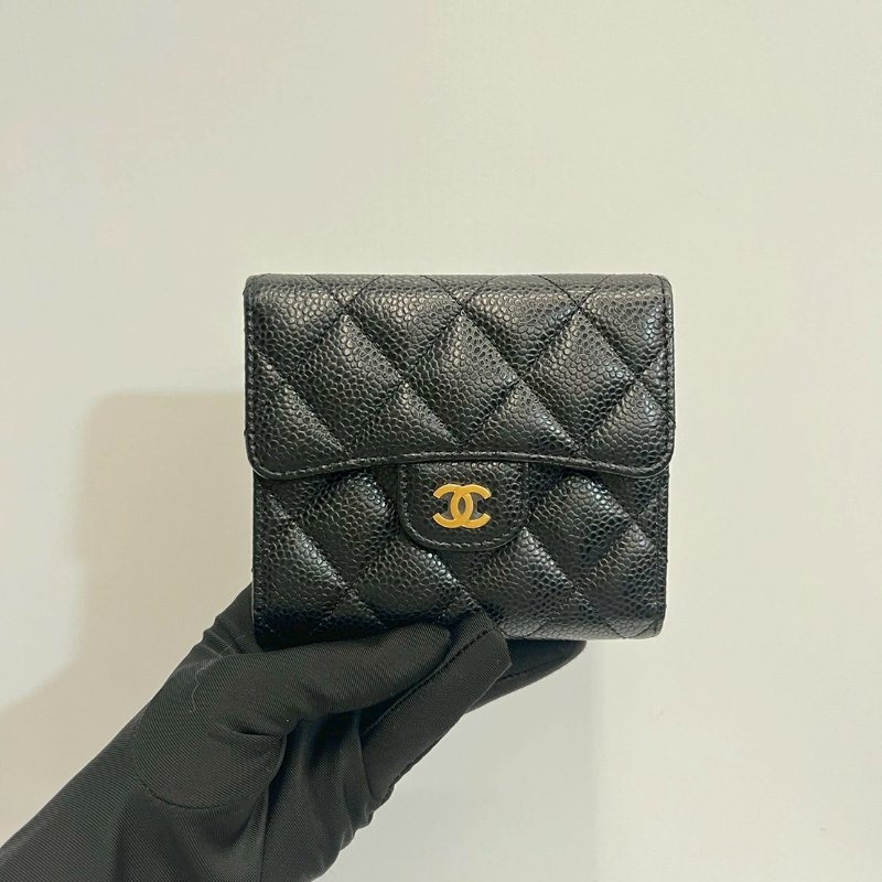 Chanel 三摺短夾-0