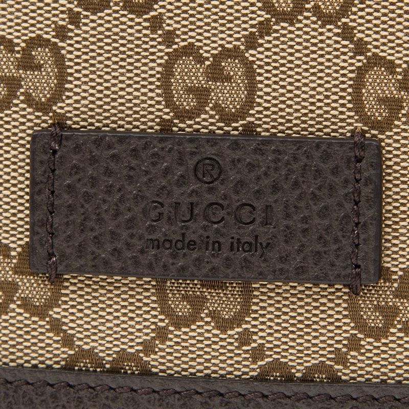 Gucci 男士 GG提花翻蓋單肩包均碼碼-4