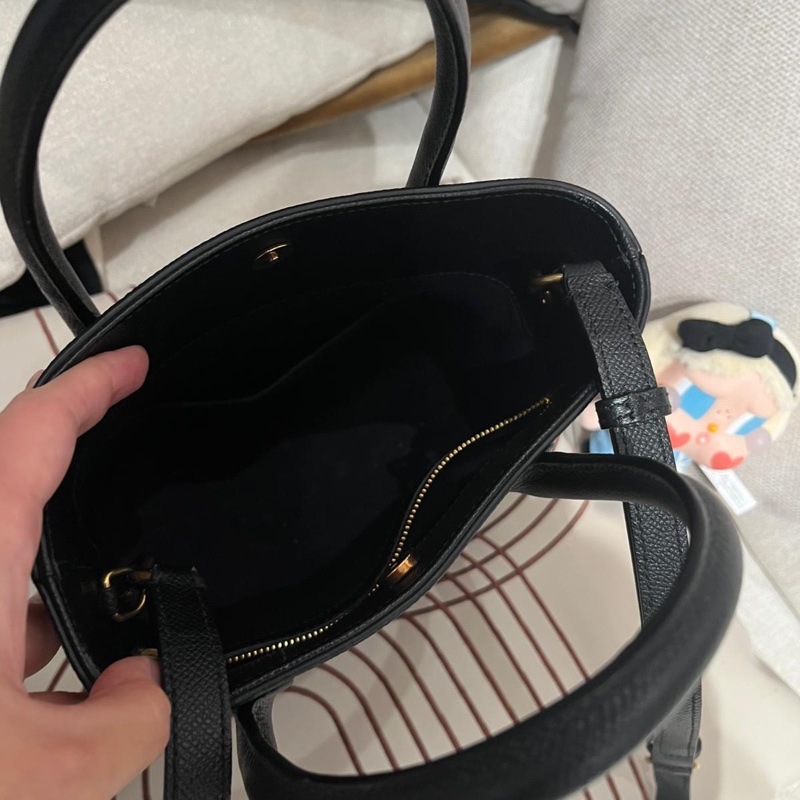 Balenciaga Ville XXS 2 Way Bucket Bag Black Calfskin-5